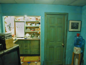 kitchen in recording studio